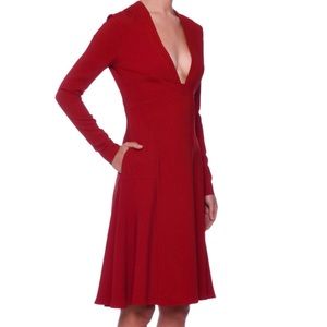 Stella McCartney Midi Dress Red size 12